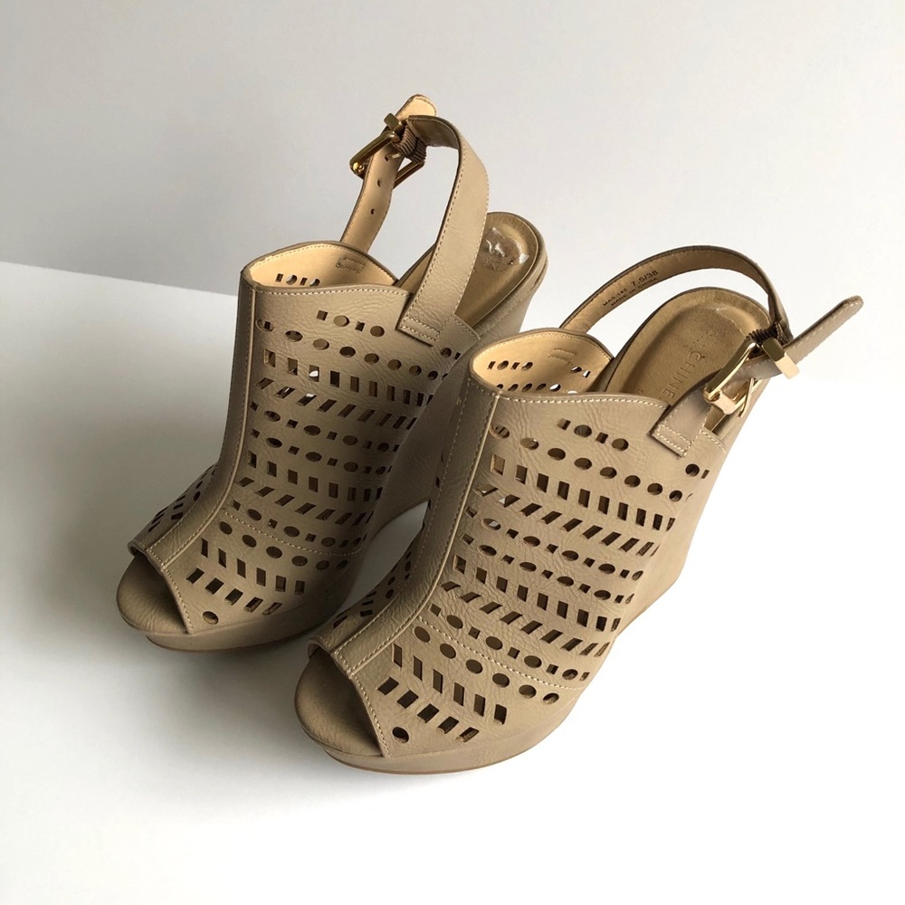 Chinese Laundry Nude Wedges